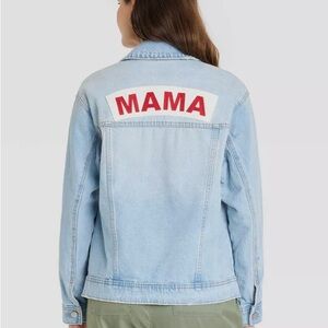 Isabel Maternity by Ingrid & Isabel Light Blue Denim Jacket